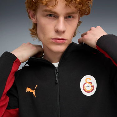 Jakke Puma Galatasaray EVOSTRIPE Hooded Jacket Sort | 782902-05, 3