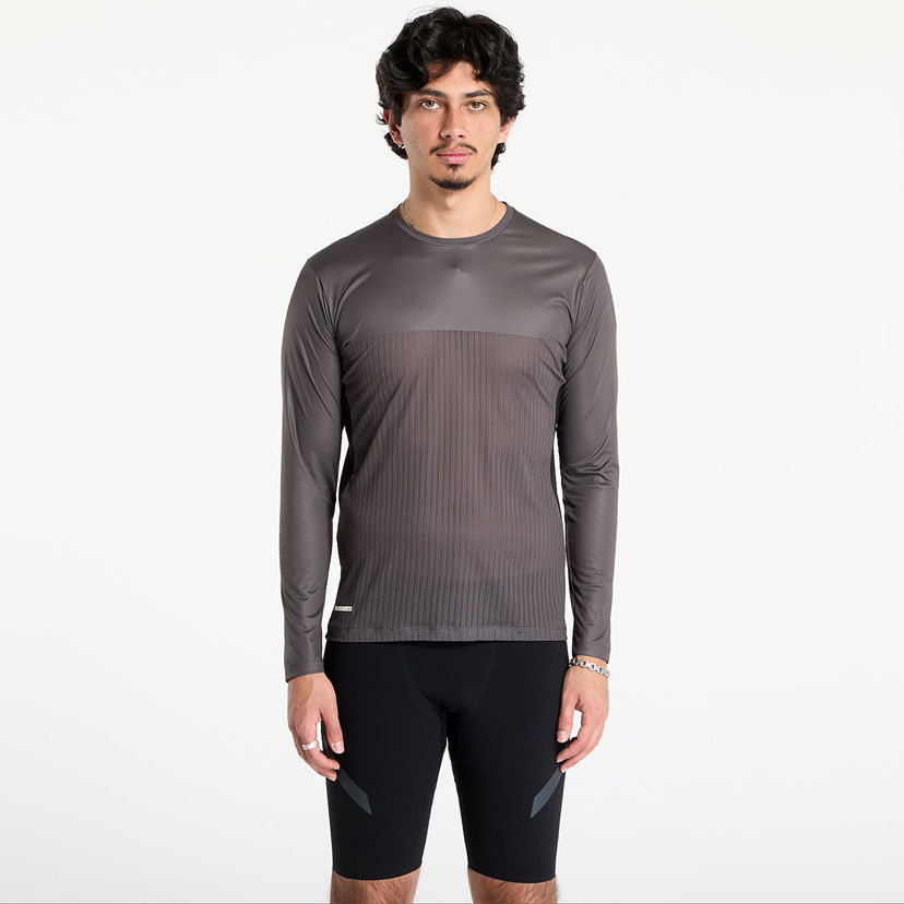 T-shirt Soar Running SOAR Long Sleeve Hot Weather T-Shirt Grå | SS25-SLS5M-BLK