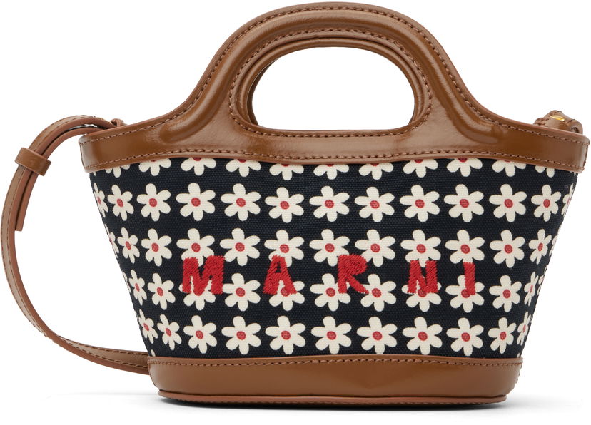 Mulepose Marni Small Bucket Tote Bag Brun | BMMP0096U6 P7944