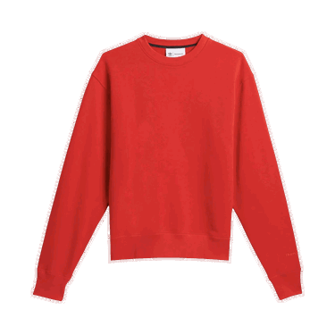Sweater adidas Originals x Pharrell Williams Basics Crew Rød | HF9941, 0