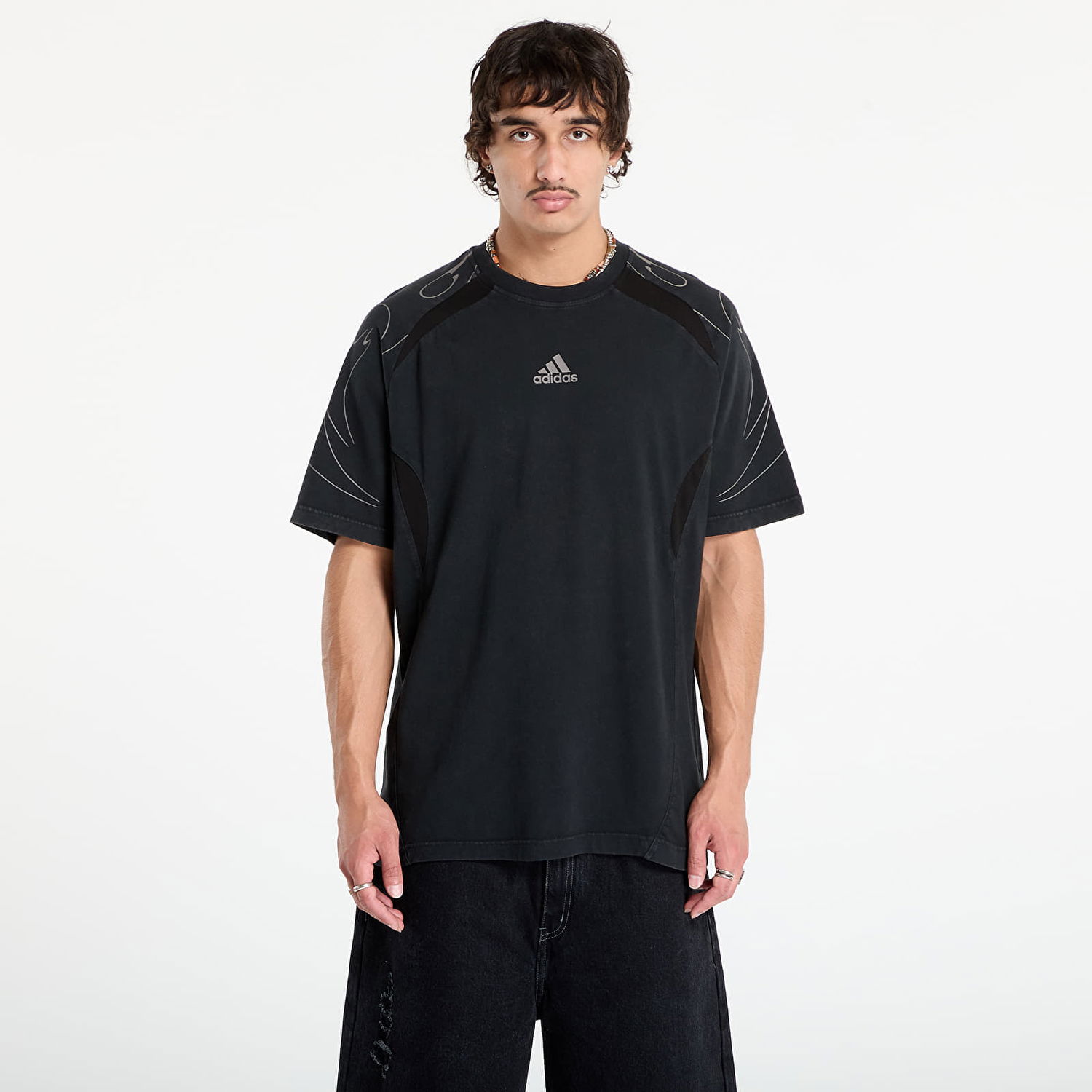 T-shirt adidas Originals Adilenium Season 4 Teamgeist Graphic Tee Sort | KF8538, 0