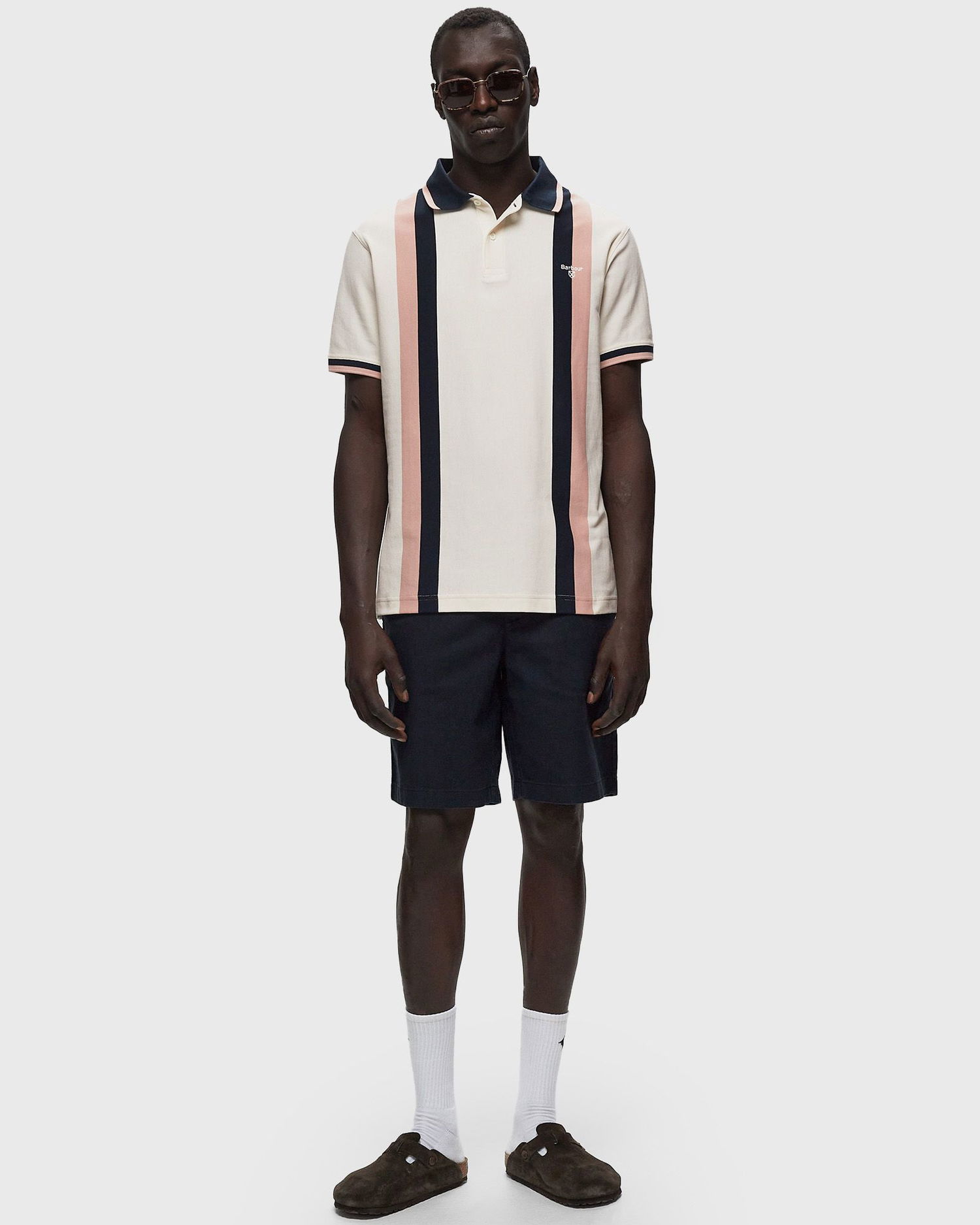 Shorts Barbour Linen Cotton City Shorts Sort | MST0007NY36, 1