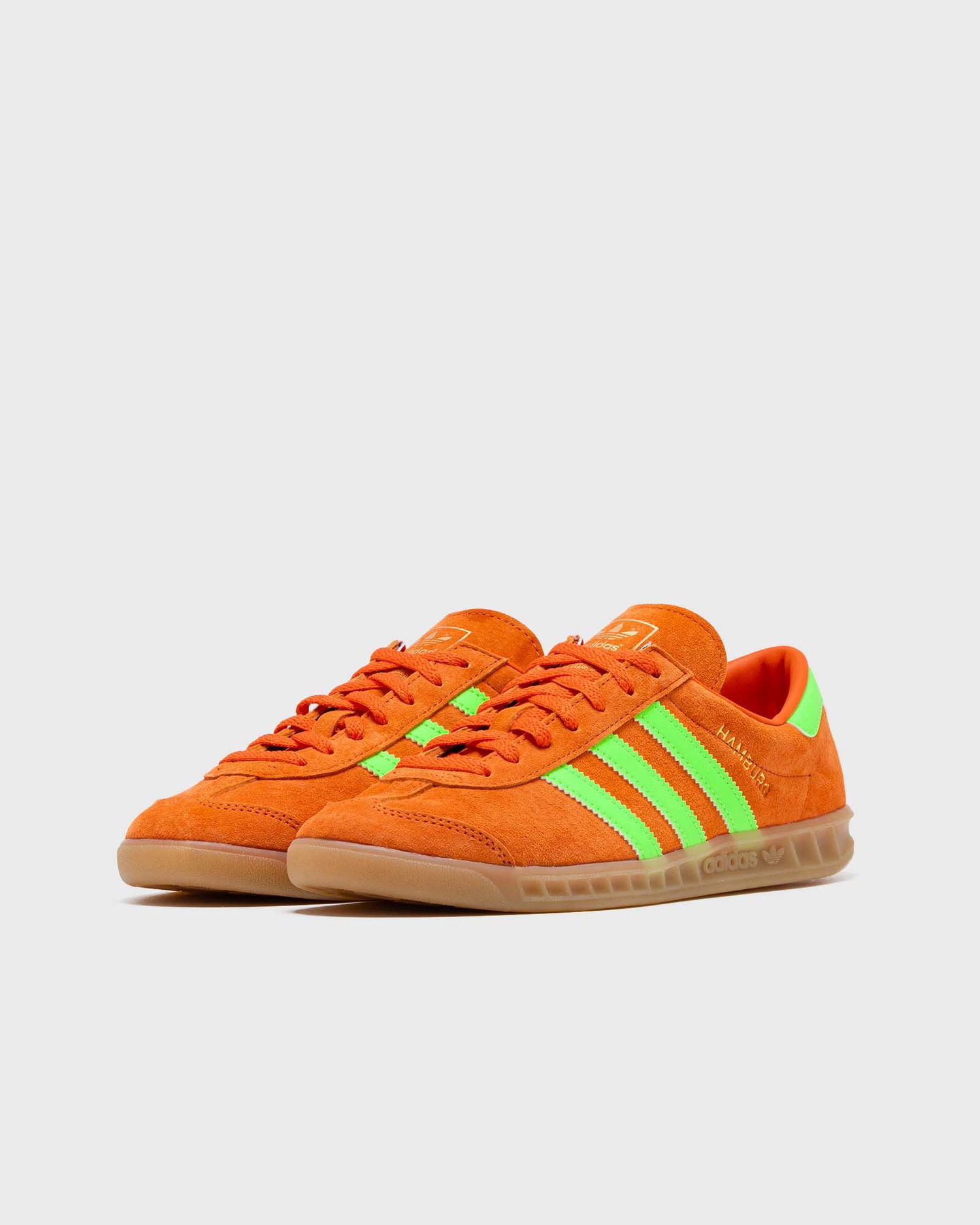 Sneakers og sko adidas Originals Hamburg Orange Solar Green W Orange | IH5460, 1