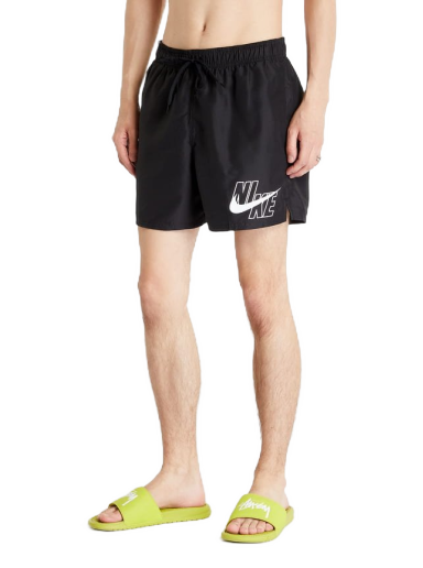 Badetøj Nike Logo Solid 5 Swim Short Sort | NESSA566-001
