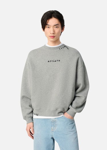 Sweatshirt AXEL ARIGATO Loops Sweatshirt Grå | A3435002, 7