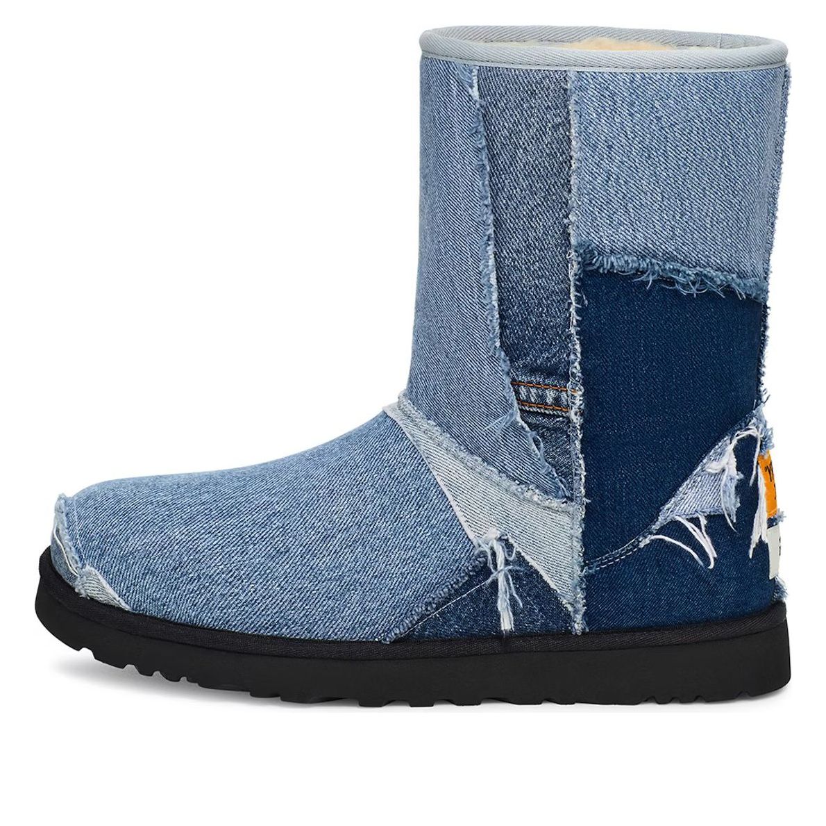 Sneakers og sko UGG Gallery Dept. Classic Short Denim Boots Blå | 1169991-BLU, 0
