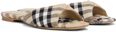 Tilbehør Burberry Burberry Check Mews Sandals Beige | 8106160, 3