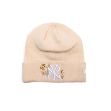 Beanie New Era Beanie MLB Sequin Rose NY Yankees One Size Beige | 60691295, 0