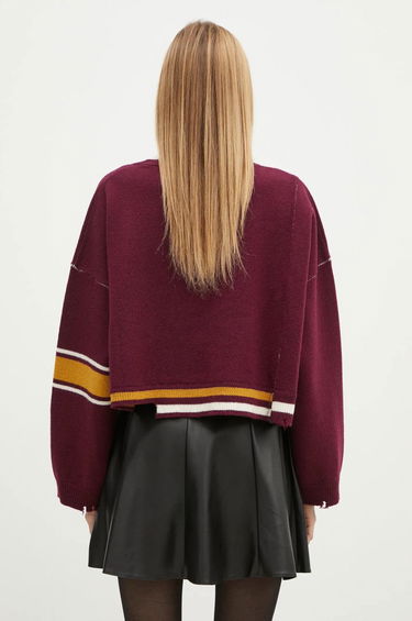 Sweater Ambush Damaged Rib V-Neck Sweater Lilla | BWHD002F24KNI0012846, 2