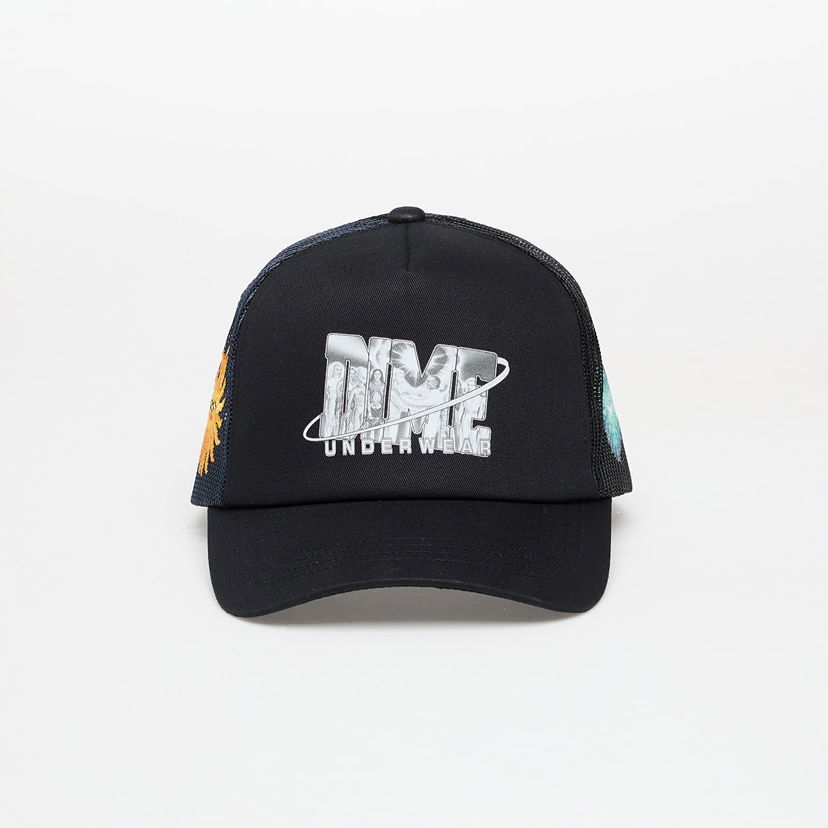 Kasket Dime DIME Cosmic Trucker Cap Sort | DIMESP2523BLK