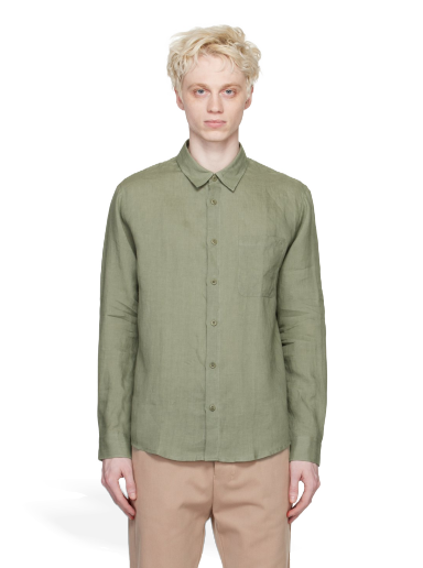 Skjorte A.P.C. Green Cassel Grøn | LIAEK-H12545