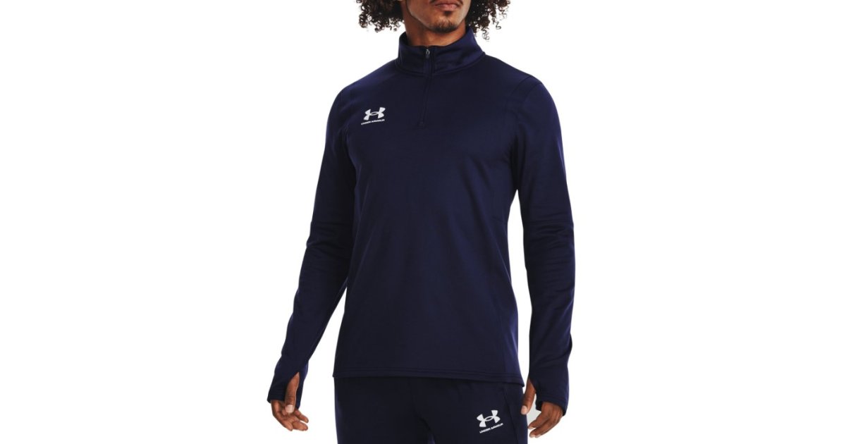 Sweatshirt Under Armour Midlayer Challenger Training Top Mørkeblå | 1379588-410, 1