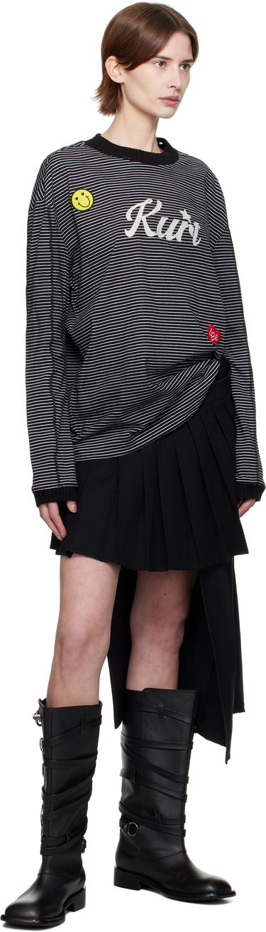 Sweater Andersson Bell Andersson Bell Kurt Striped Long Sleeve T-Shirt Sort | atb1247m, 3