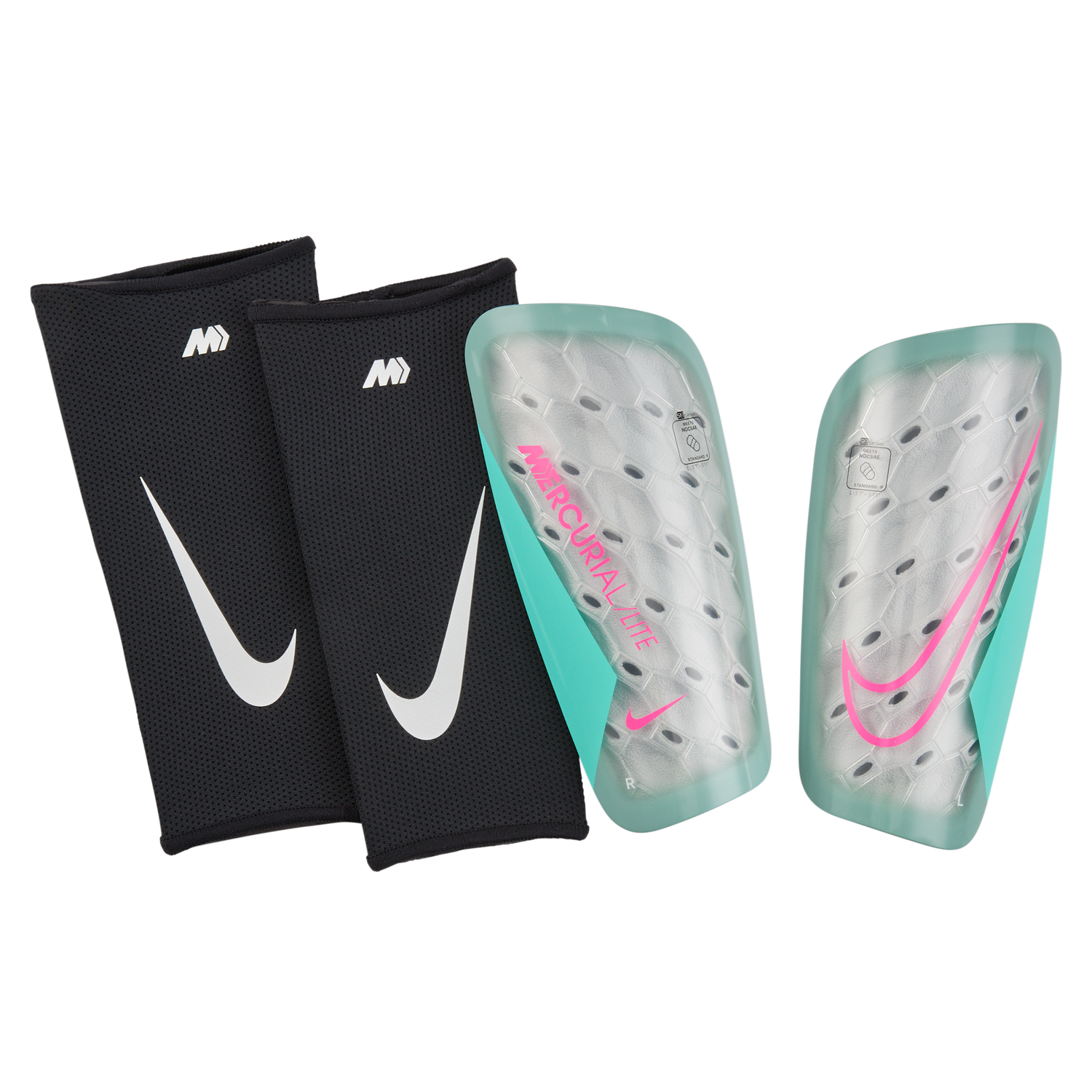 Sportsudstyr Nike Mercurial Lite Shin Guards Turkis | DN3611-395, 0