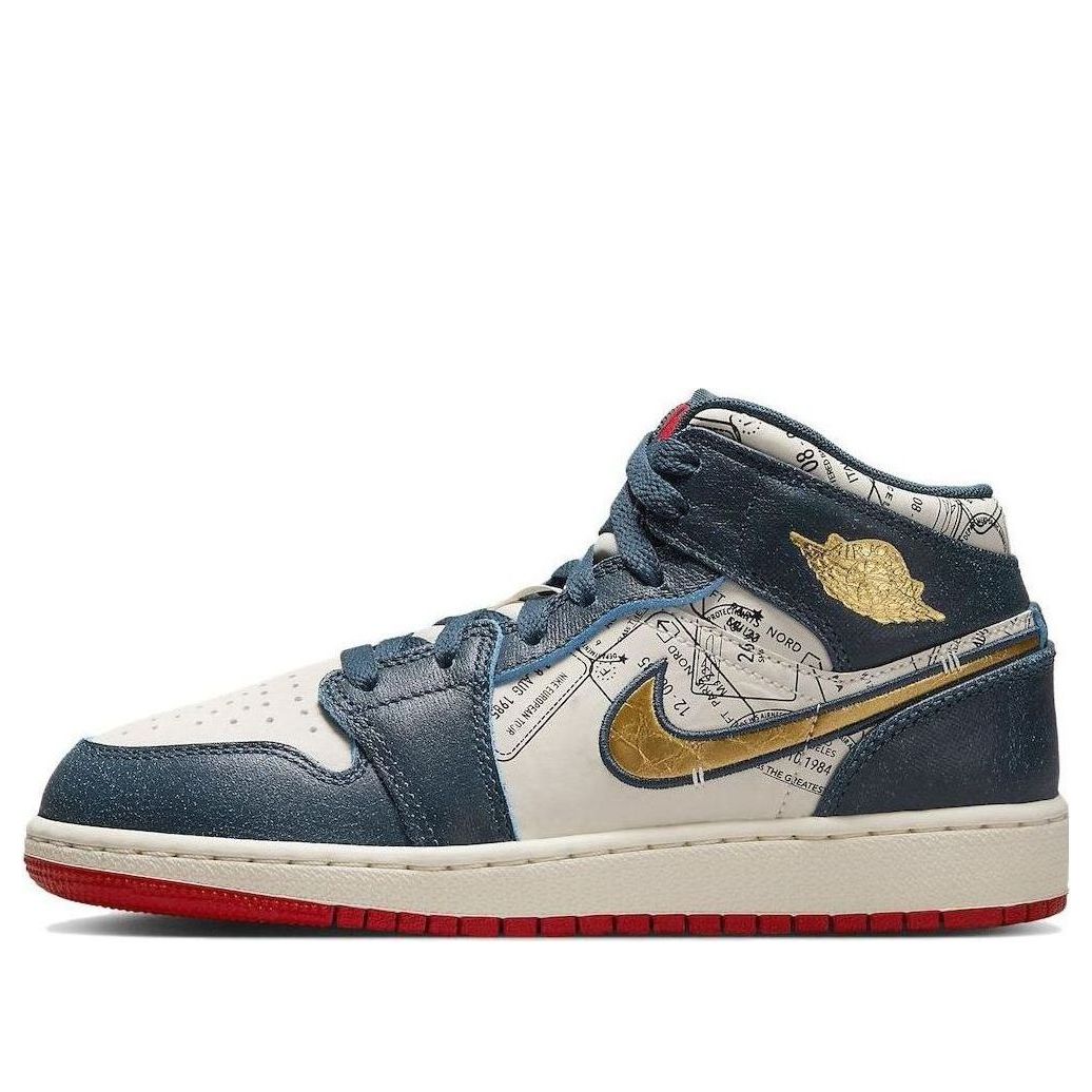 Sneakers og sko Jordan Air Jordan 1 Mid SE Take Flight Blå | FN1353-400, 0