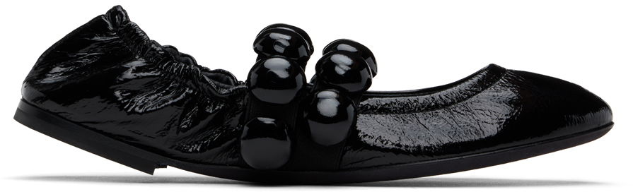 Tøj Alaïa ALAÏA Sphere Ballerina Flats Sort | AA3A038CK273, 0