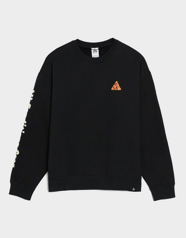 Sweatshirt Nike ACG Tf Tuff Fleece Graphic Crewneck Sweatshirt Sort | HV1119-010