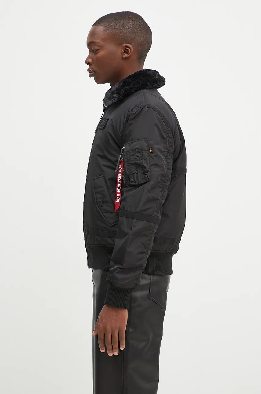 Bomberjakke Alpha Industries B15-3 Bomber Jacket Sort | 198122, 1