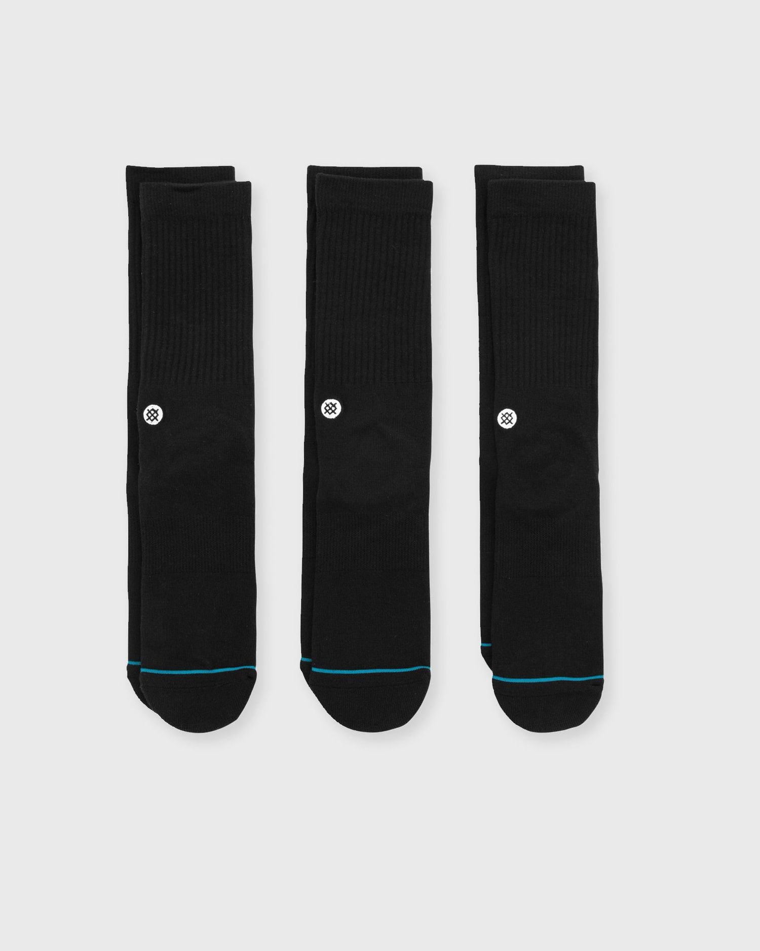 Sokker Stance ICON 3 PACK Sort | 190107386500, 0