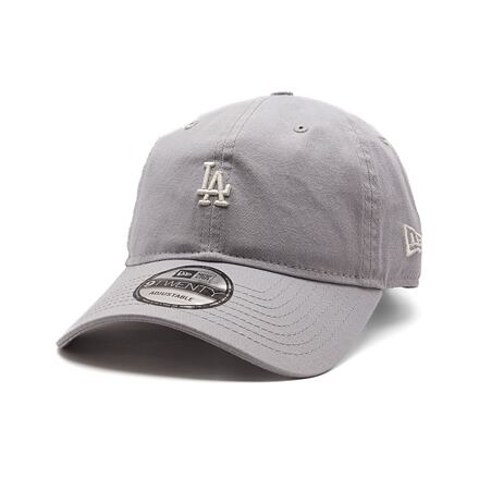 Kasket New Era New Era MLB Mini Logo Washed 9TWENTY LA Dodgers Adjustable Cap Grå | 60667600, 0