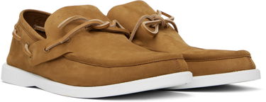 Tøj Marni Marni Nubuck Boat Shoes Brun | MOMS005902 P7325 00M37, 3