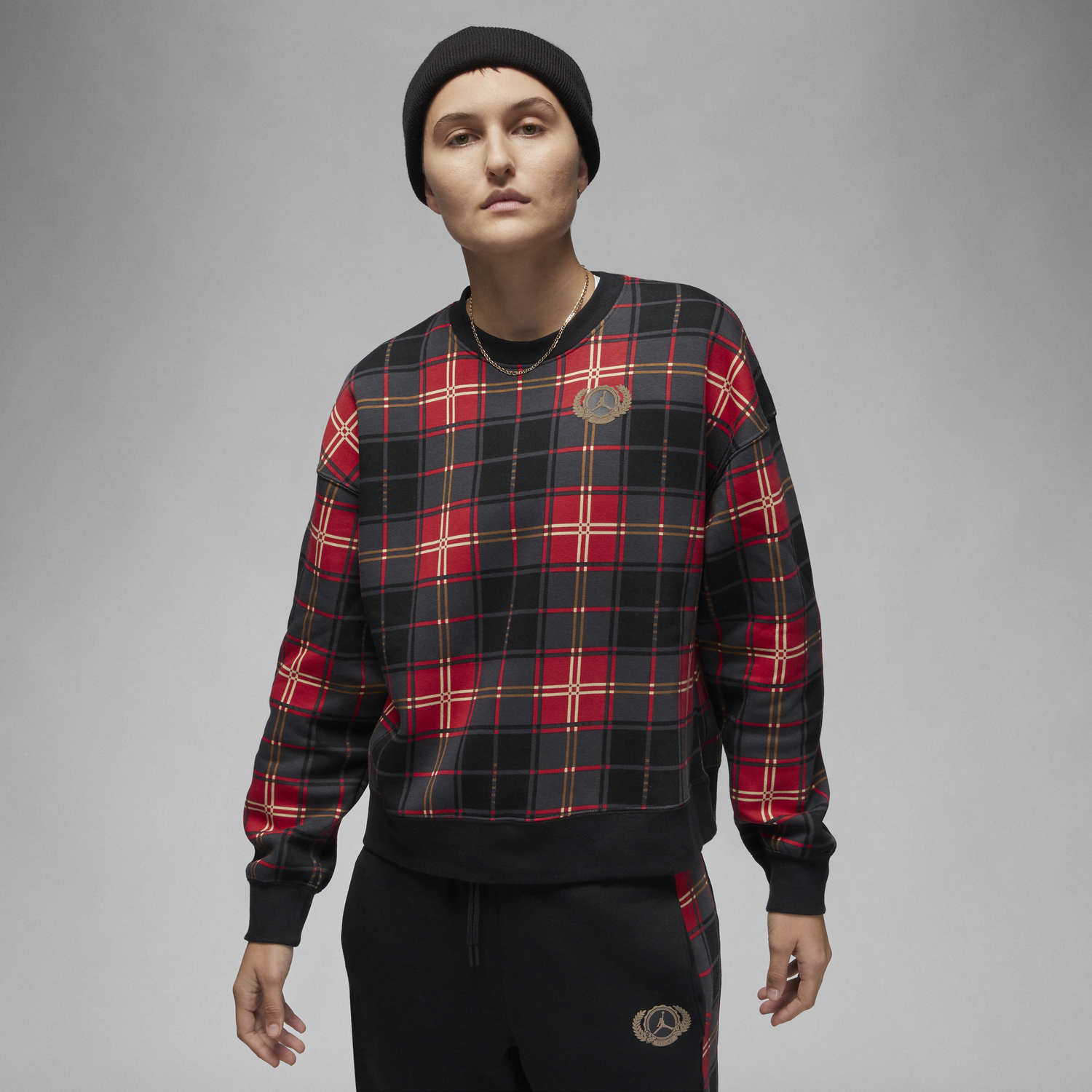 Sweatshirt Jordan Brooklyn Sort | DV1996-612, 0