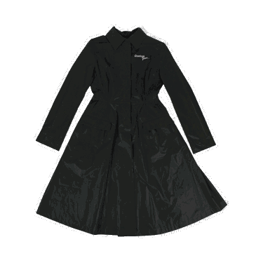 Frakker Palm Angels Recovery Windbreaker Coat Sort | PWEA012R19540011, 0