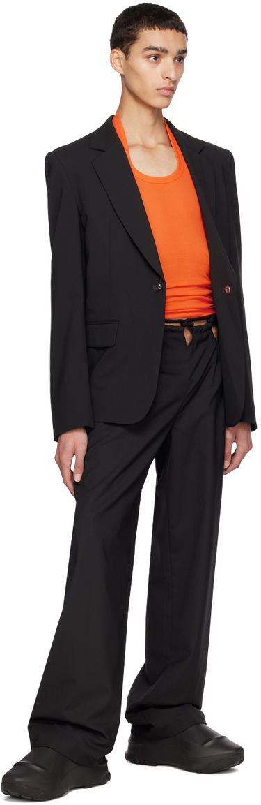 Tanktop Dion Lee Modular Halter Long Sleeve T-Shirt Orange | C3103R23, 3
