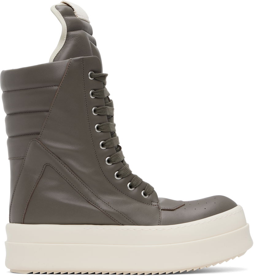 Sneakers og sko Rick Owens Rick Owens Hollywood Mega Geobasket Grøn | RR01E5855 LCO