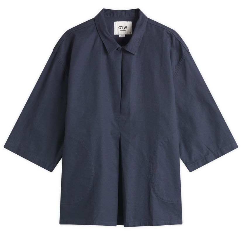 Skjorte Vans OTW Pavilion Shirt Mørkeblå | VN000NCNJDU1
