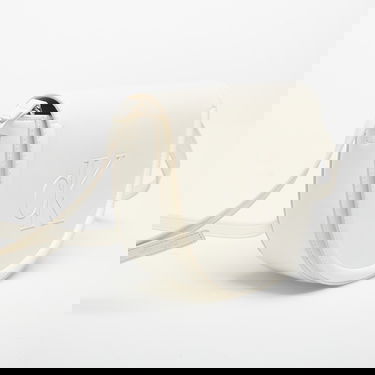 Skuldertaske CALVIN KLEIN Calvin Klein Bold Ck Saddle Crossbody Bag Hvid | LV04F3221G FUP, 4