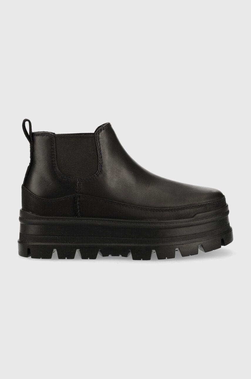 Sneakers og sko UGG W Merina Platform Chelsea Boots Sort | 1130490.BLK, 0