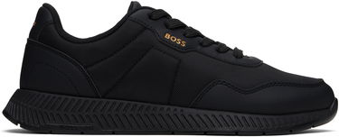 Tøj BOSS BOSS Embroidered-Logo Sort | 50536481, 0