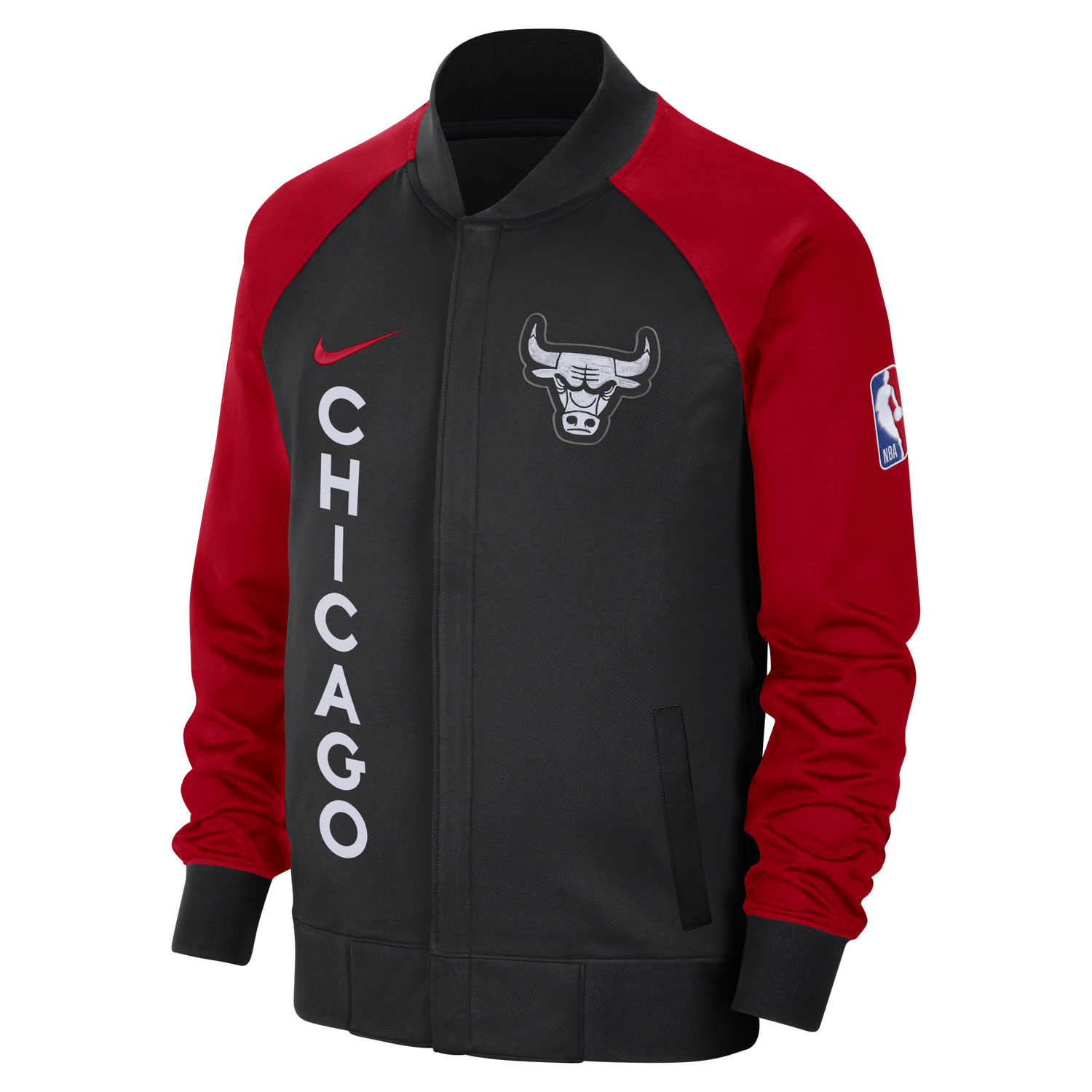 Jakke Nike Dri-FIT Bulls Showtime City Edition Sort | FB3501-010, 0