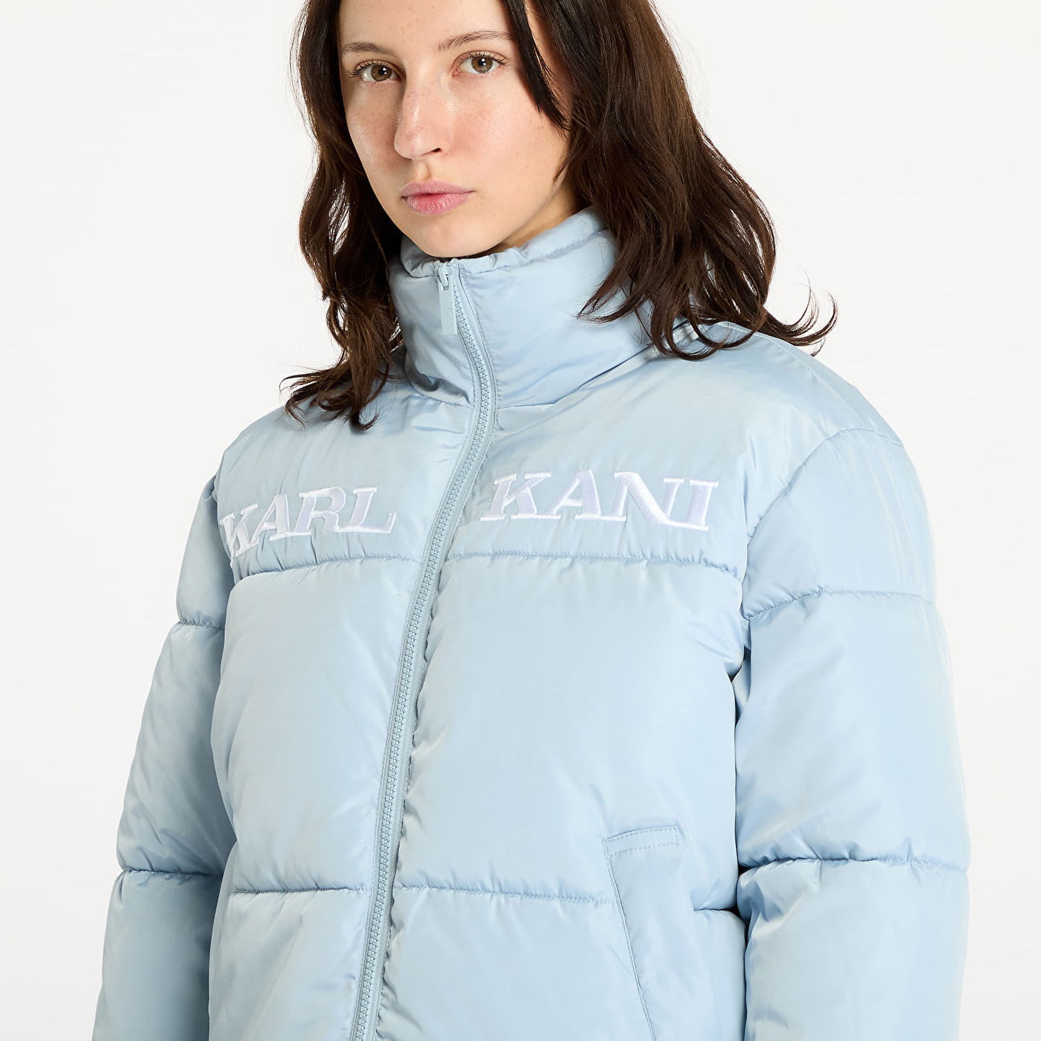 Puffer jakke Karl Kani Retro Essential Puffer Jacket Blå | 61760002, 1