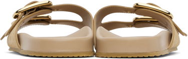 Tilbehør CHLOÉ Chloé Polly Suede Sandals Beige | CHC25U08PRY, 1