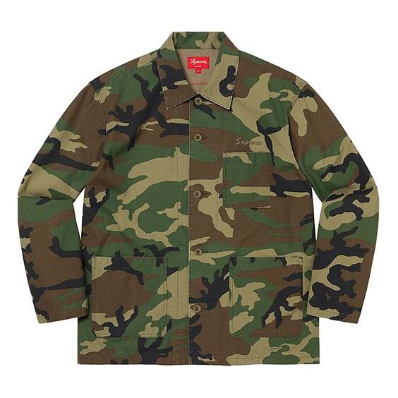 Skjorte Supreme Ripstop Shirt Grøn | SUP-SS21-715
