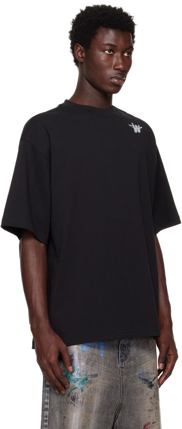 T-shirt We11done Printed T-Shirt Sort | WD-TP6-20-073-U-BK, 4