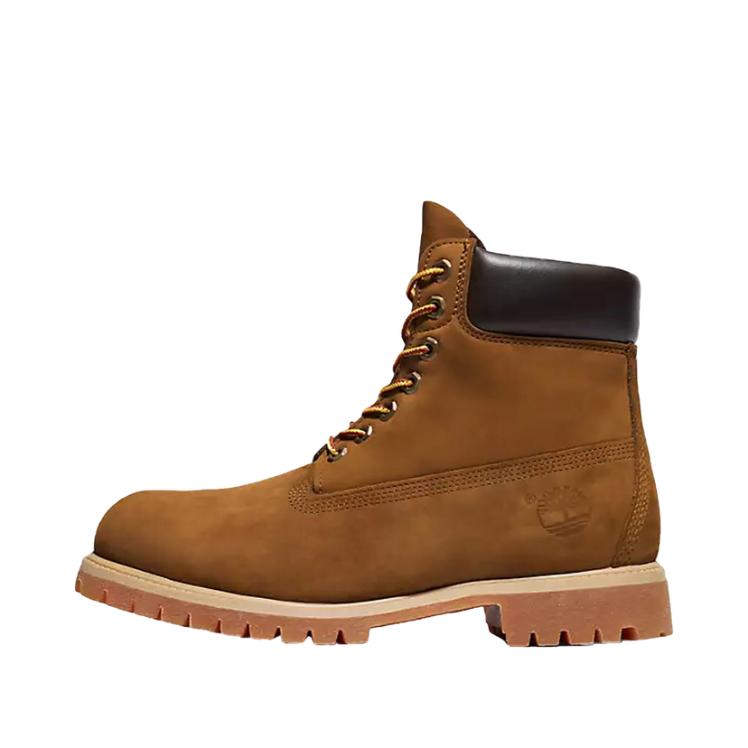 Sneakers og sko Timberland Premium 6 Inch Lace Up Waterproof Dark Wheat Nubuck Brun | TB072066-EBL