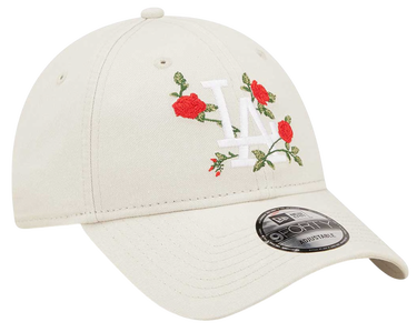 Kasket New Era Los Angeles Dodgers 9FORTY Flower Adjustable Cap Beige | 60298812, 2