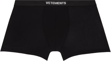 Boksere VETEMENTS Vetements Logo Boxer Briefs Sort | MH76UN400BB, 0