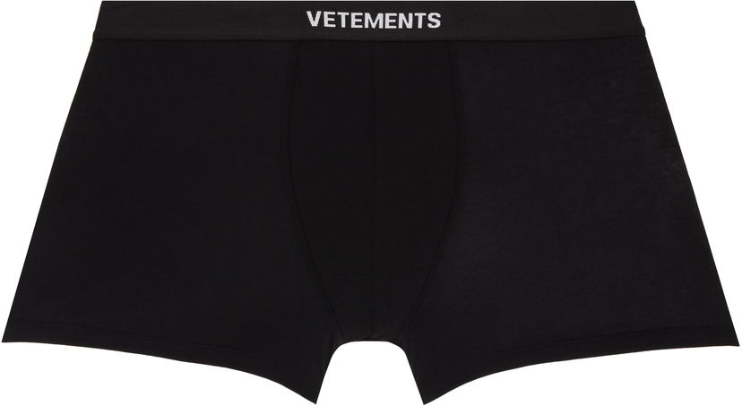 Boksere VETEMENTS Vetements Logo Boxer Briefs Sort | MH76UN400BB