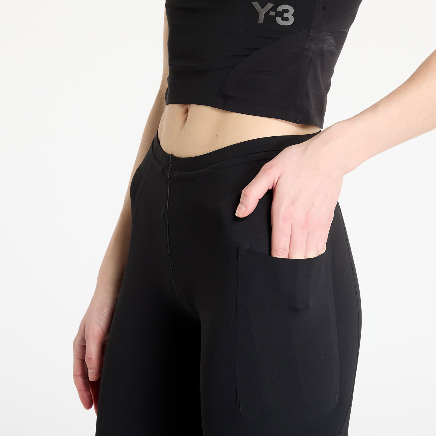 Leggings Y-3 Y-3 Running Leggings Sort | JN4898, 0