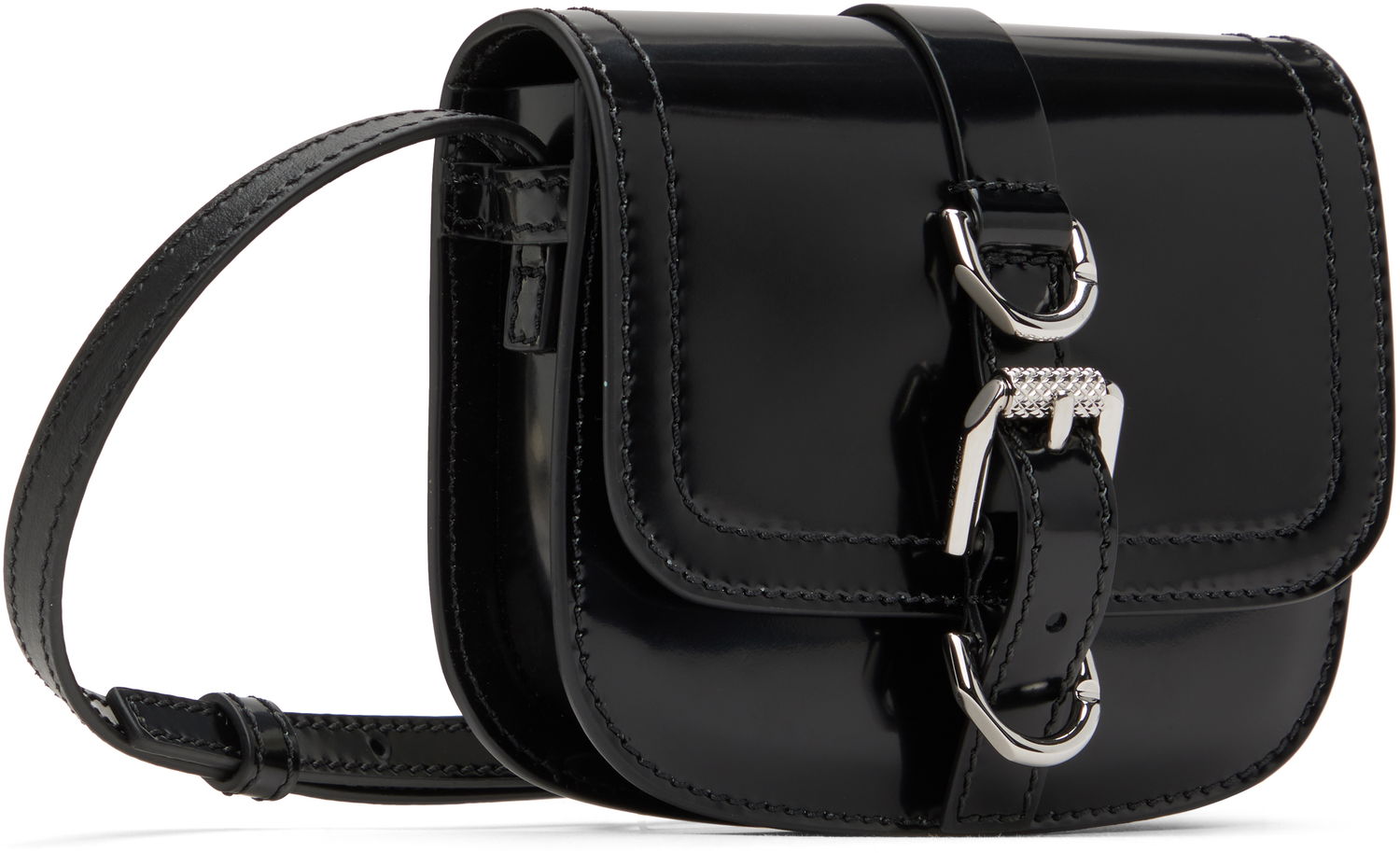 Håndtaske Givenchy Givenchy Voyou Neck Crossbody Bag Sort | BK60F9K1YH001, 1