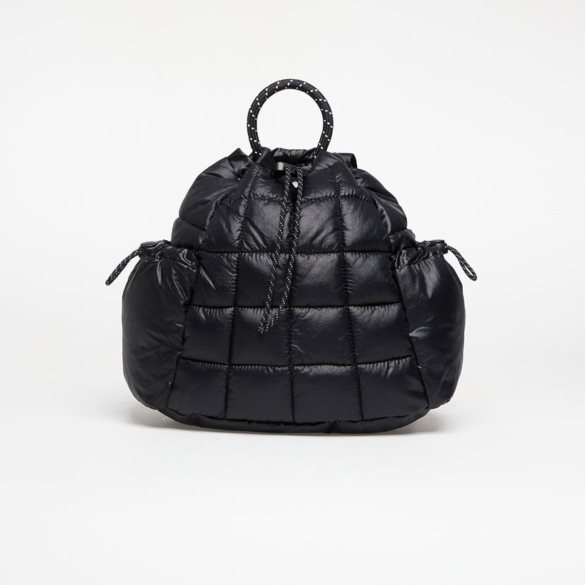 Rygsæk Nike Quilted Drawstring Top Handle Backpack NSW Puffle Mini Sort | HQ6693-010