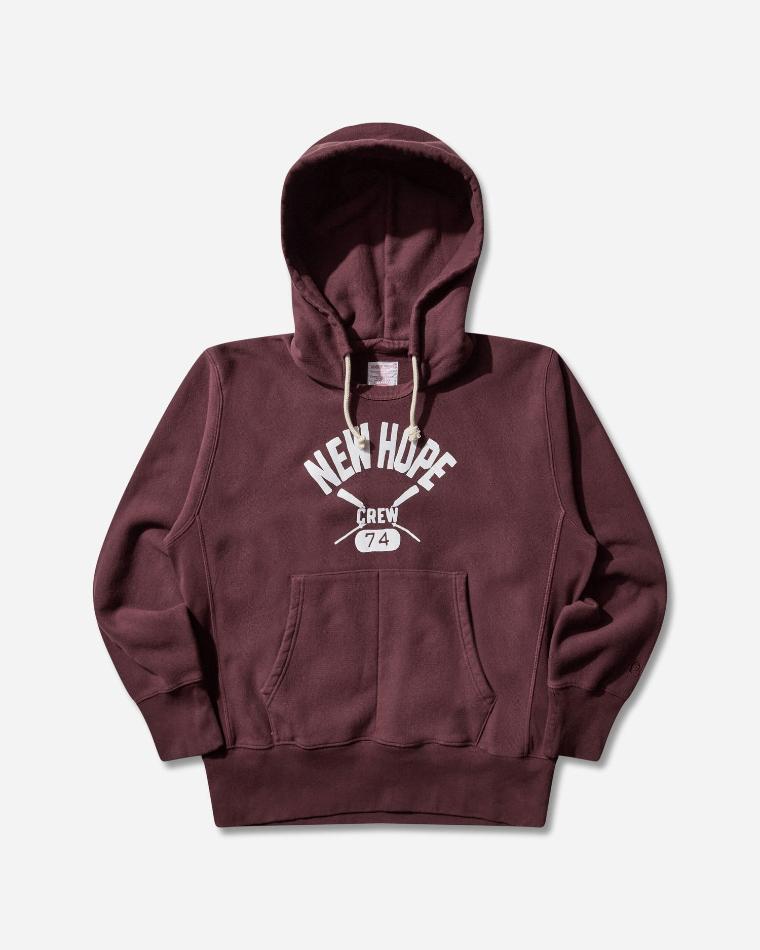 Sweatshirt Champion Index and Archives Lighthouse Reverse Weave Fleece Hoodie New Hope Crew 74 Bourgogne | 221858 MS521, 1