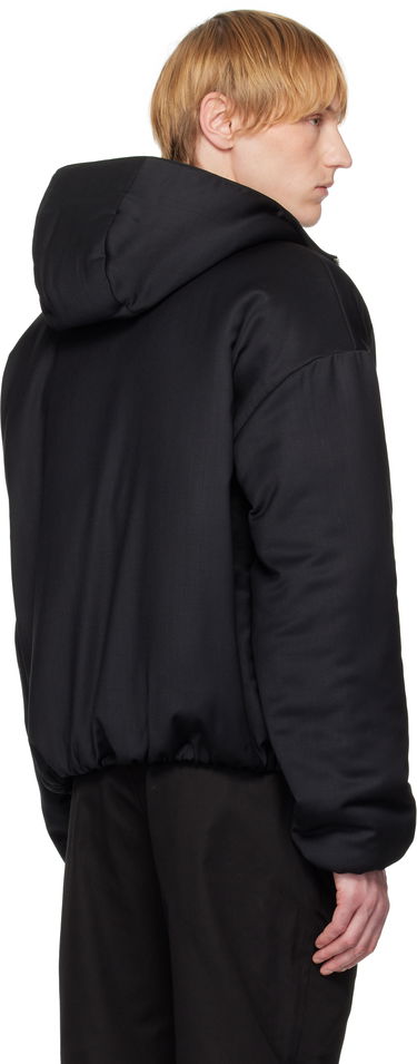 Jakke HELIOT EMIL Haptic Tailored Hooded Jacket Sort | SS25_M_02_153_BLK01, 2