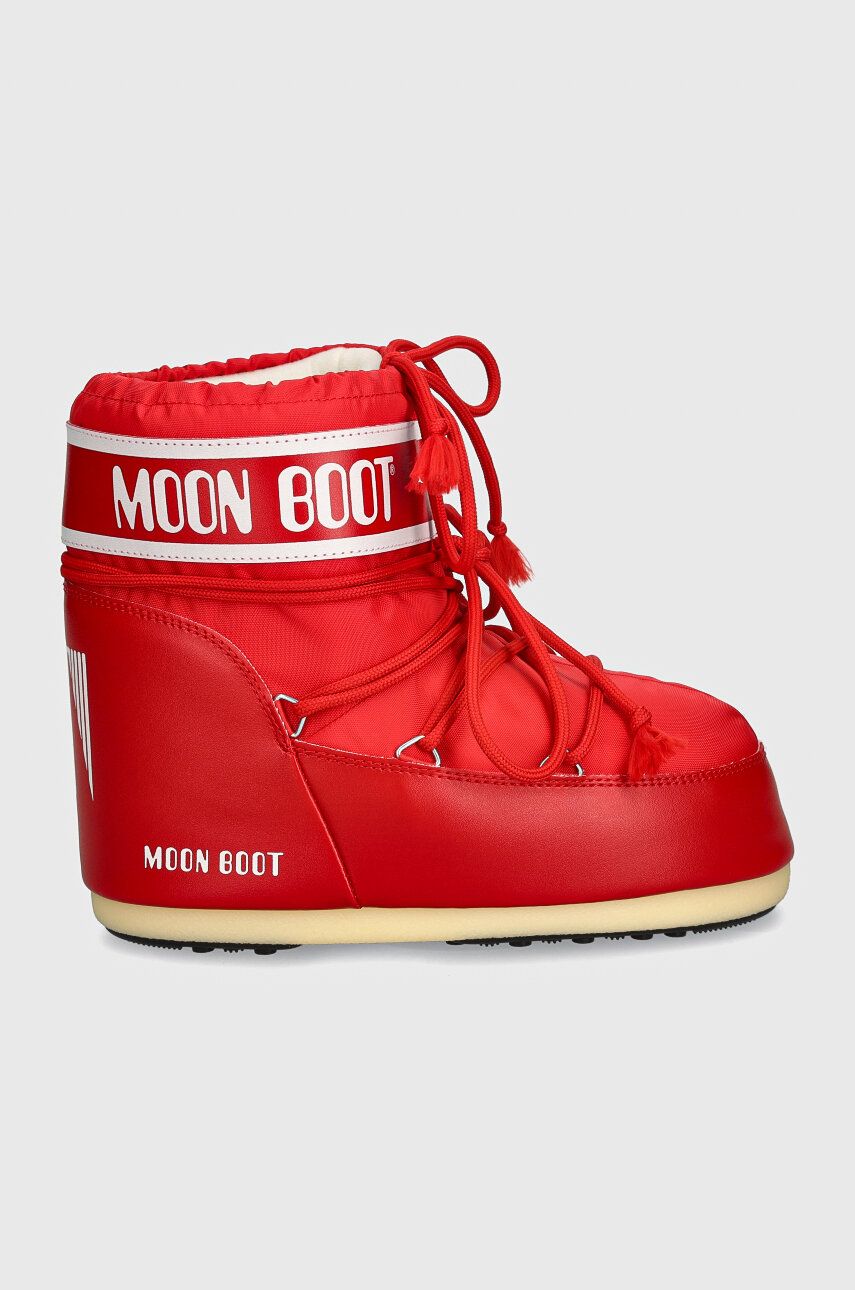 Sneakers og sko Moon Boot MB ICON LOW NYLON Boots Rød | 80D1409340.D001, 1
