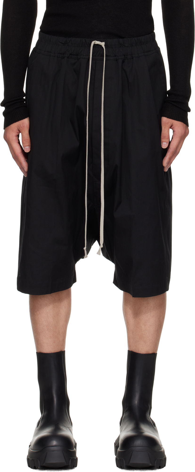Shorts Rick Owens Rick Owens Pods Shorts Sort | RU02E1384 TE