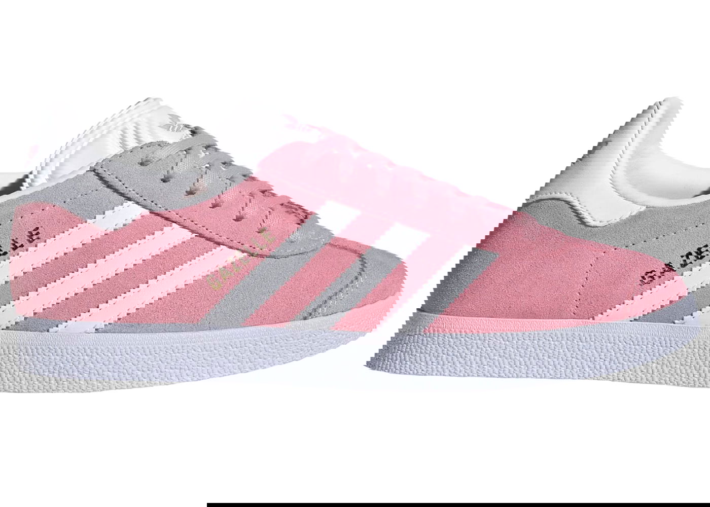 Sneakers og sko adidas Originals adidas Gazelle Pink Glow Cloud White (Women's) Lyserød | HQ4412, 0